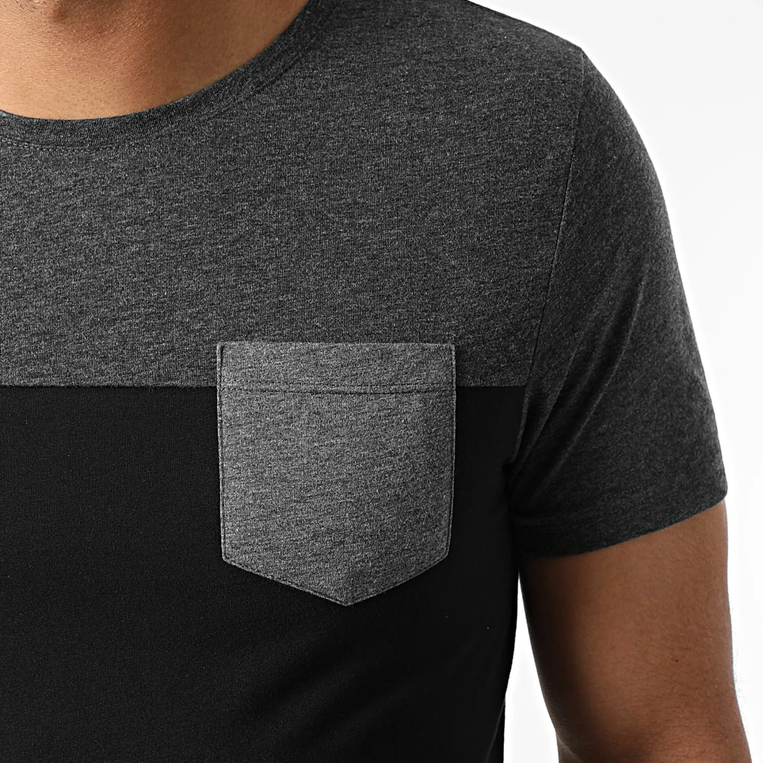 Offres ❤️ Tee 👕 Shirt Poche 1977 Noir Gris Anthracite de LBO 🤩 4 Offres ❤️ Tee 👕 Shirt Poche 1977 Noir Gris Anthracite de LBO 🤩 – Image 2