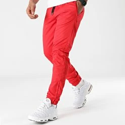 Tout neuf ✔️ Pantalon Jogging Diamant 1070510-0020 Rouge de LBO ⭐