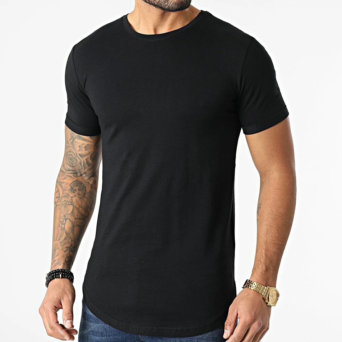 Acheter ✔️ Lot de 2 Tee 👚 Shirts Oversize 2082 Noir Et Anthracite de LBO 🤩 4 Acheter ✔️ Lot de 2 Tee 👚 Shirts Oversize 2082 Noir Et Anthracite de LBO 🤩 – Image 2