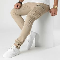 Offres ✨ Pantalon Cargo 1749 Beige de LBO 😉 9 Offres ✨ Pantalon Cargo 1749 Beige de LBO 😉 -France LBO Soldes Boutique lbo 284933 FAB SHALBO 1749 20220131T074220 03