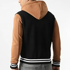 Le moins cher 👍 Veste Teddy A Capuche 1858 Noir Camel de LBO 👍 11 Le moins cher 👍 Veste Teddy A Capuche 1858 Noir Camel de LBO 👍 -France LBO Soldes Boutique lbo 286331 FAB SHALBO 1858 20211209T145110 04