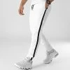 Le moins cher 👏 Pantalon Jogging A Bandes Noir 0024 Blanc de LBO 🧨 -France LBO Soldes Boutique lbo 287378 FAB LBO 10701336 0024 20211210T115437 01