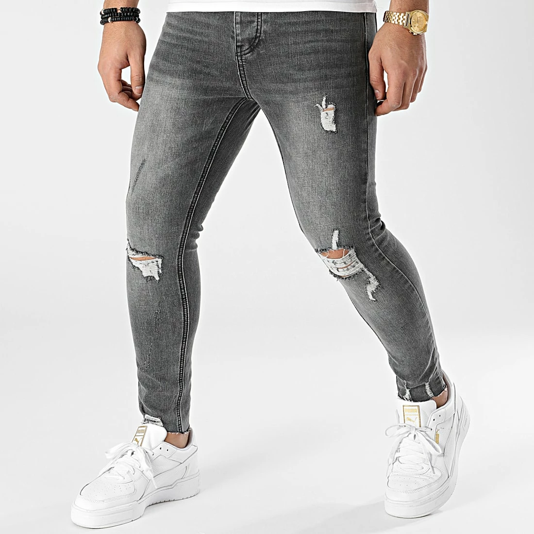 Grosses soldes 🌟 Jean Skinny LB054D8AH2 Gris de LBO ⌛ 3 Grosses soldes 🌟 Jean Skinny LB054D8AH2 Gris de LBO ⌛
