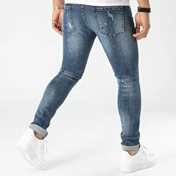 Nouveau 🔔 Jean Skinny 0004 Bleu Medium de LBO 😀 -France LBO Soldes Boutique lbo 289661 FAB LBO 1070318 0004 DV004 20211105T152103 05