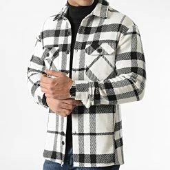 Promo 🤩 Surchemise A Carreaux 2155 Noir Blanc de LBO 💯 9 Promo 🤩 Surchemise A Carreaux 2155 Noir Blanc de LBO 💯 -France LBO Soldes Boutique lbo 290287 FAB SHALBO 2155 20211209T145146 03