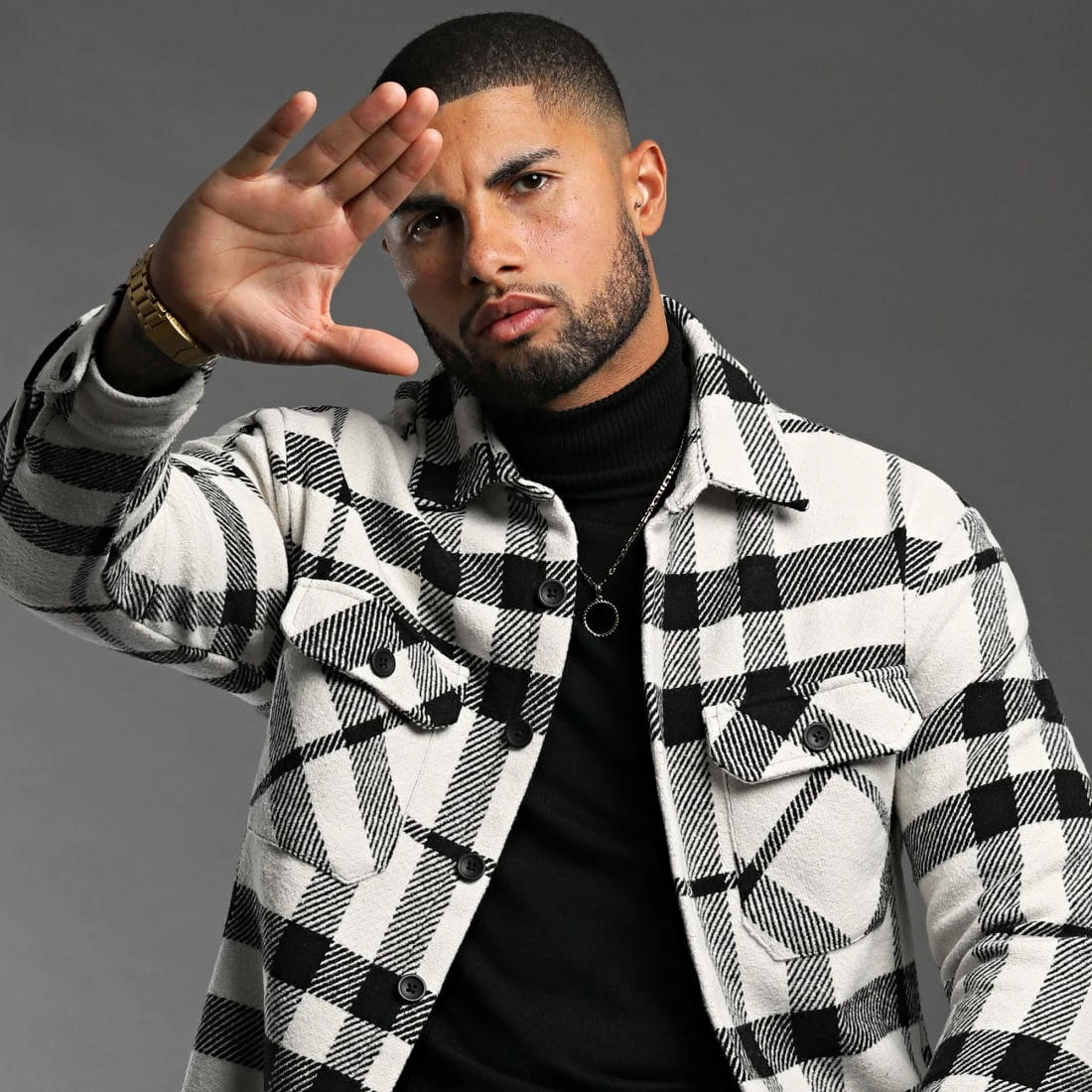 Promo 🤩 Surchemise A Carreaux 2155 Noir Blanc de LBO 💯 7 Promo 🤩 Surchemise A Carreaux 2155 Noir Blanc de LBO 💯 – Image 5