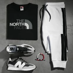 Grosses soldes 👏 Pantalon Jogging A Bandes 2047 Blanc de LBO 🔔 -France LBO Soldes Boutique lbo 290742 FAB SHALBO 2047 20220118T083433 05