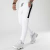 Meilleure vente 😀 Pantalon Jogging Training Bande Mesh 0035 Blanc Noir de LBO 😍