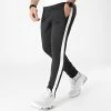 Nouveau 🛒 Pantalon Jogging Training Bande 0036 Noir Blanc de LBO ❤️ -France LBO Soldes Boutique lbo 291066 FAB LBO 10701336 0036 20220126T151413 01