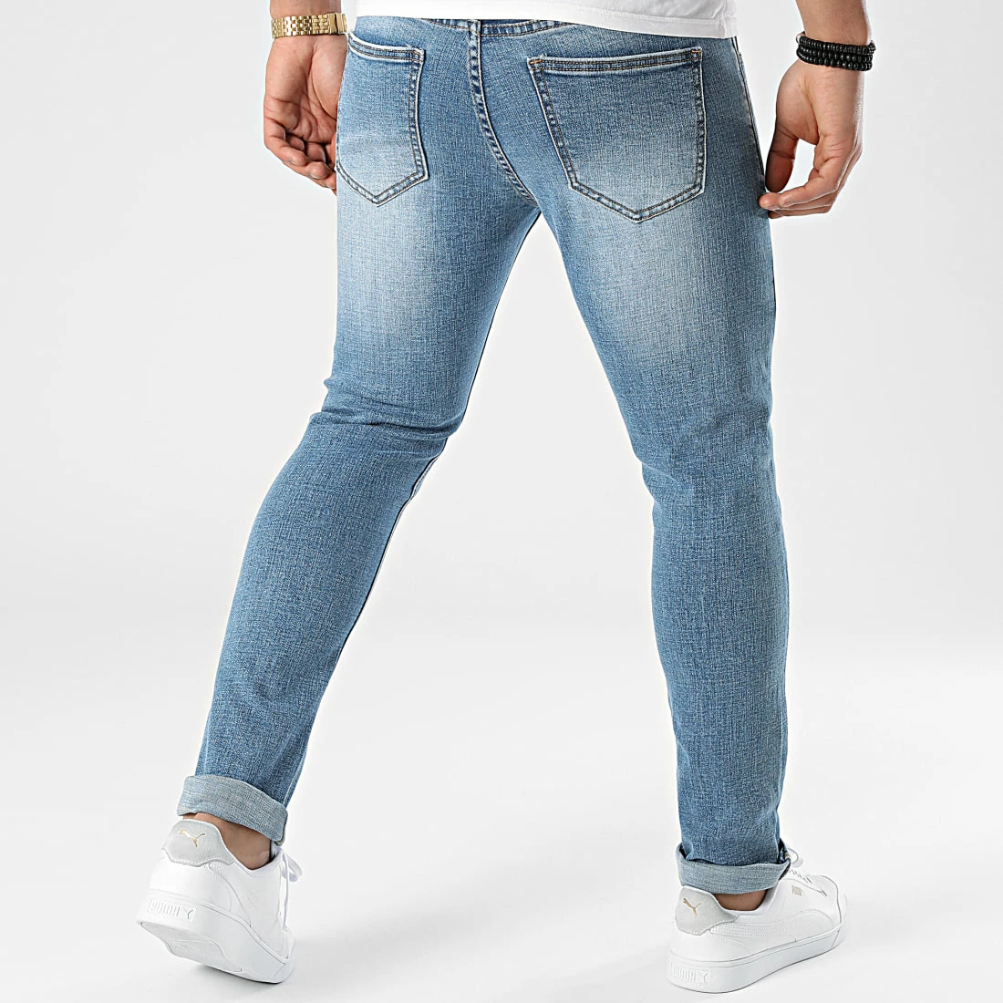 Meilleur prix 🤩 Jean Slim SL01 Bleu Denim de LBO ⌛ 6 Meilleur prix 🤩 Jean Slim SL01 Bleu Denim de LBO ⌛ – Image 4
