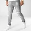 Acheter 🔥 Jean Slim Fit Avec Déchirures 2101 Denim Gris Clair de LBO 🤩