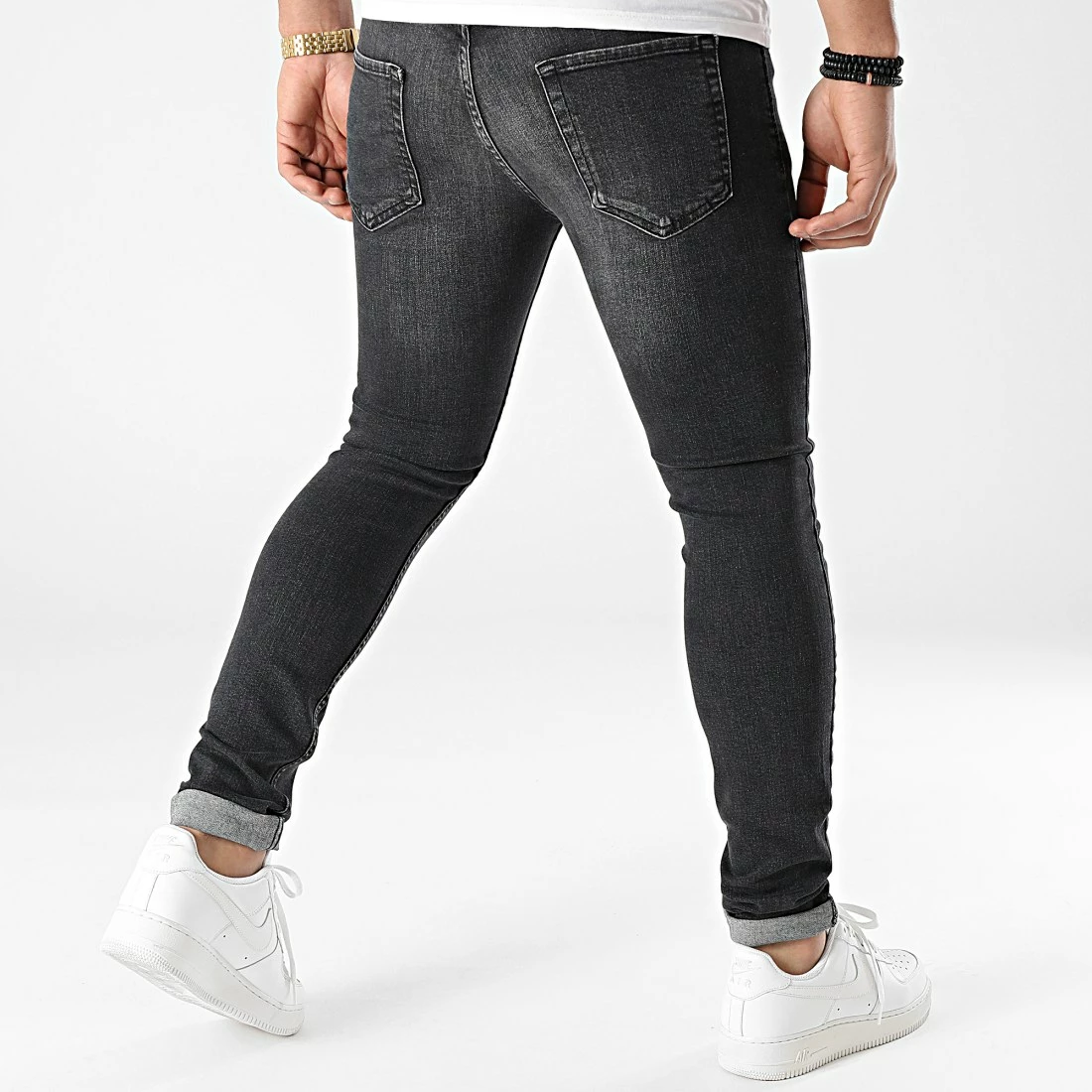 De gros 🥰 Jean Slim Fit 2076 Gris Denim Foncé de LBO 🎁 7 De gros 🥰 Jean Slim Fit 2076 Gris Denim Foncé de LBO 🎁 – Image 5