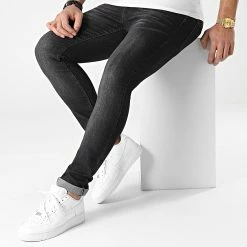 Budget 🎁 Jean Slim Fit 2079 Denim Noir de LBO 💯 -France LBO Soldes Boutique lbo 292570 FAB SHALBO 2079 20220113T140525 03