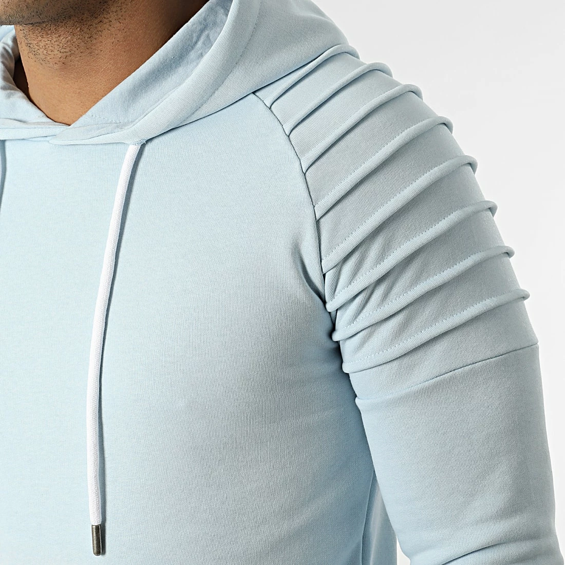 Sortie ⭐ Sweat Capuche Oversize 2180 Bleu Ciel de LBO 🔥 4 Sortie ⭐ Sweat Capuche Oversize 2180 Bleu Ciel de LBO 🔥 – Image 2