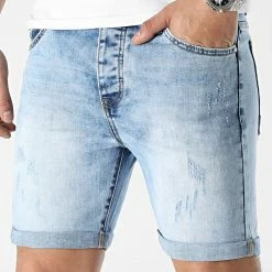 Tout neuf 🥰 Short Jean 0013 Bleu Denim de LBO ❤️ -France LBO Soldes Boutique lbo 293304 FAB LBO 1070318 0013 20220316T145323 03