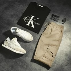 Nouveau 🔔 Short Cargo Jogger 2313 Beige de LBO 😍 -France LBO Soldes Boutique lbo 295640 FAB SHALBO 2313 20220316T151145 05