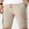 Nouveau 🔔 Short Cargo Jogger 2313 Beige de LBO 😍