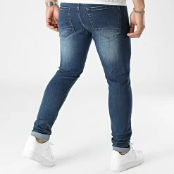 Remise ⌛ Jean Skinny F6 Bleu Denim de LBO 🎉 -France LBO Soldes Boutique lbo 295775 FAB LBO F6 20220316T151524 04