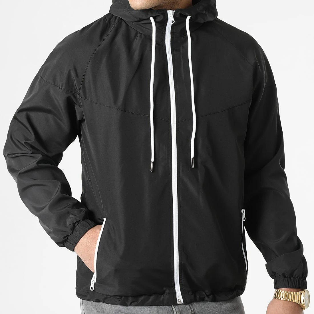 Bon marché 😀 Coupe-Vent Tech 0074 Noir de LBO 🤩 3 Bon marché 😀 Coupe-Vent Tech 0074 Noir de LBO 🤩