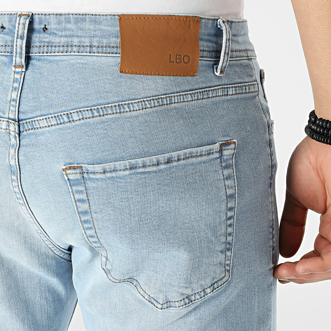 Budget 🧨 Jean Regular Fit 2201 Bleu Denim Wash de LBO ❤️ 4 Budget 🧨 Jean Regular Fit 2201 Bleu Denim Wash de LBO ❤️ – Image 2