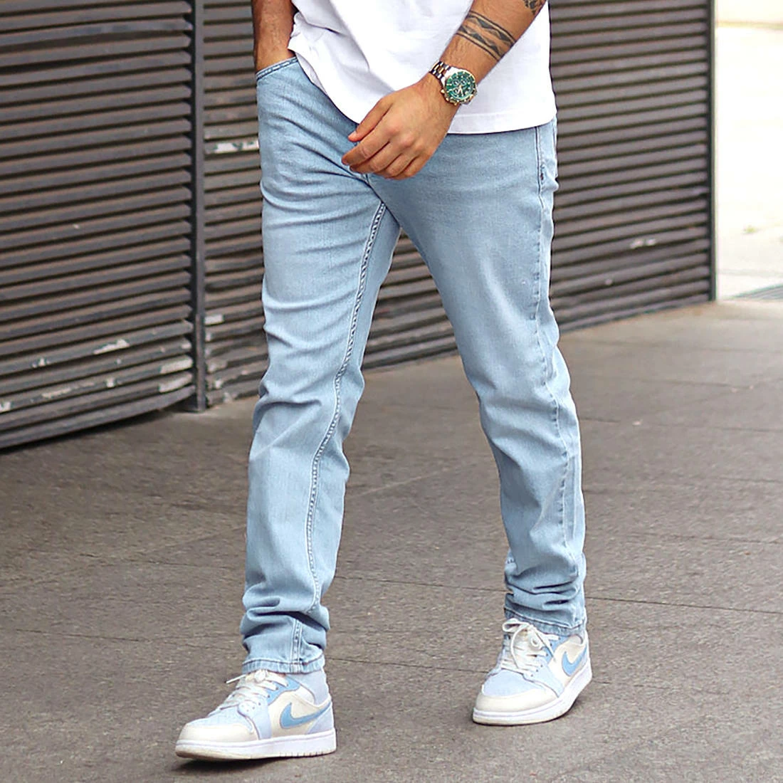 Budget 🧨 Jean Regular Fit 2201 Bleu Denim Wash de LBO ❤️ 6 Budget 🧨 Jean Regular Fit 2201 Bleu Denim Wash de LBO ❤️ – Image 4