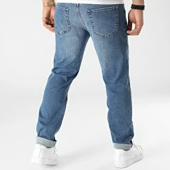 Meilleure vente 😉 Jean Regular Fit 2202 Bleu Denim Foncé de LBO 🛒 -France LBO Soldes Boutique lbo 296326 FAB SHALBO 2202 20220211T145709 04