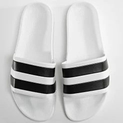 Top 10 😀 Claquettes Bicolore 2293 Blanc Noir de LBO ✔️ -France LBO Soldes Boutique lbo 299129 FAB SHALBO 2293 20220408T144116 04