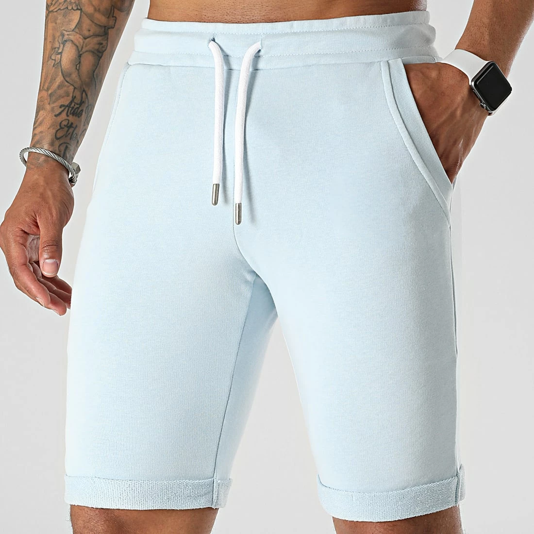 Bon marché 🔥 Short Jogging 2273 Bleu Clair de LBO 🥰 4 Bon marché 🔥 Short Jogging 2273 Bleu Clair de LBO 🥰 – Image 2