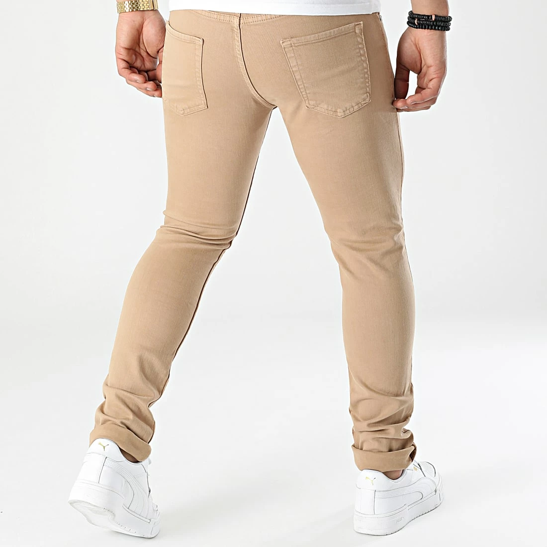 Promo 💯 Jean Slim Fit 2230 Denim Camel de LBO 🔔 6 Promo 💯 Jean Slim Fit 2230 Denim Camel de LBO 🔔 – Image 4