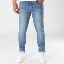 Coupon ❤️ Jean Regular Fit 0035 Bleu Denim de LBO 🧨