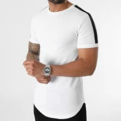 Les meilleures critiques de 🔥 Tee 👕 Shirt Oversize A Bandes 2340 Blanc de LBO 🔥