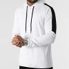 Bon marché 👍 Sweat Capuche Training Tech 0097 Blanc de LBO 🧨