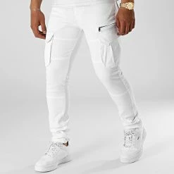 De gros 🥰 Pantalon Cargo 2070 Blanc de LBO 🤩 9 De gros 🥰 Pantalon Cargo 2070 Blanc de LBO 🤩 -France LBO Soldes Boutique lbo 304169 FAB SHALBO 2070 20220429T120245 03
