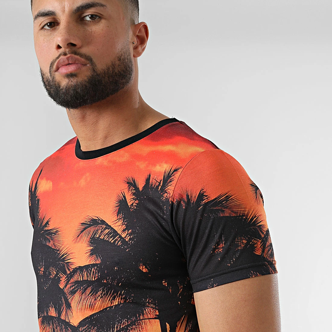 Vente flash 🤩 Tee 👚 Shirt Imprimé Sunset 2213 Orange de LBO 🎉 4 Vente flash 🤩 Tee 👚 Shirt Imprimé Sunset 2213 Orange de LBO 🎉 – Image 2