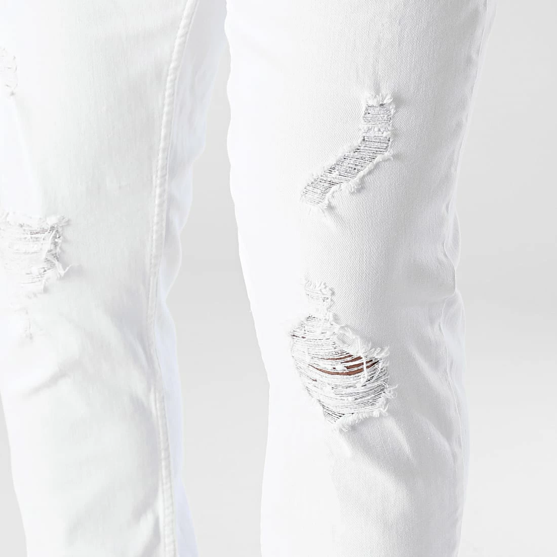 Grosses soldes 🥰 Jean Regular Fit Avec Destroy 2377 Denim Blanc de LBO 🌟 5 Grosses soldes 🥰 Jean Regular Fit Avec Destroy 2377 Denim Blanc de LBO 🌟 – Image 3