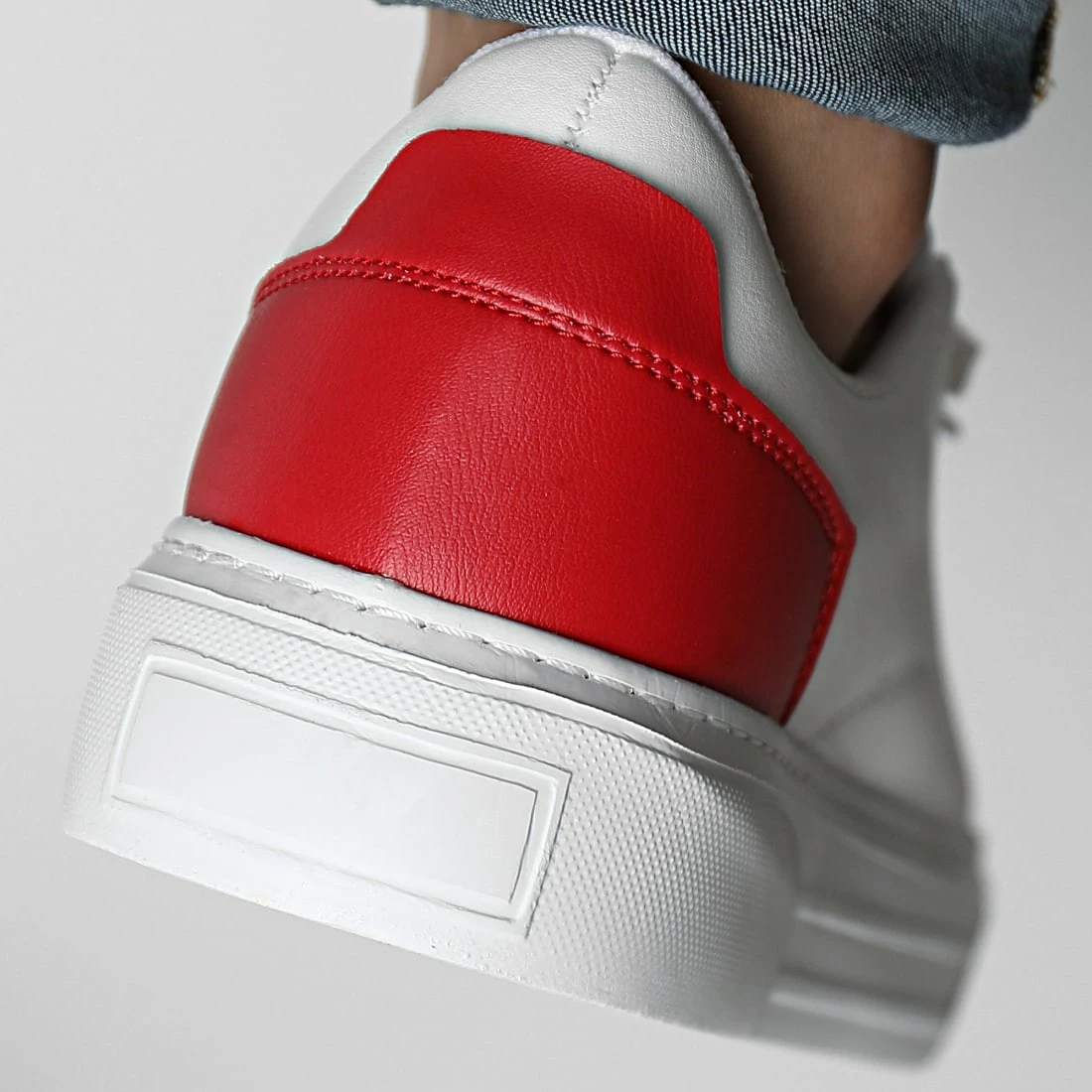 Le moins cher 🎁 Baskets Détails Rouge 2343 Blanc de LBO ❤️ 6 Le moins cher 🎁 Baskets Détails Rouge 2343 Blanc de LBO ❤️ – Image 4