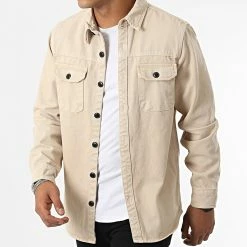 Vente flash 😍 Surchemise En Jean 2110 Beige de LBO 😀 9 Vente flash 😍 Surchemise En Jean 2110 Beige de LBO 😀 -France LBO Soldes Boutique lbo 308370 FAB SHALBO 2110 20220609T150057 03