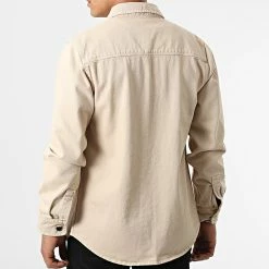 Vente flash 😍 Surchemise En Jean 2110 Beige de LBO 😀 10 Vente flash 😍 Surchemise En Jean 2110 Beige de LBO 😀 -France LBO Soldes Boutique lbo 308370 FAB SHALBO 2110 20220609T150058 04