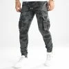 Acheter 🌟 Pantalon Cargo Super Skinny Cargo 2090 Gris Anthracite Camouflage de LBO 😀