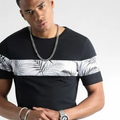 Offres ✨ Tee 👚 Shirt Bicolore Imprimé Tropical 2334 Noir de LBO 😍 5 Offres ✨ Tee 👚 Shirt Bicolore Imprimé Tropical 2334 Noir de LBO 😍 -France LBO Soldes Boutique lbo 310474 FAB SHALBO 2334 20220708T074332 02