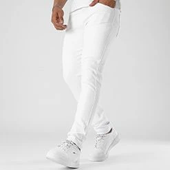 De gros 🧨 Jean Regular Fit 0032 Blanc Denim de LBO ⭐ -France LBO Soldes Boutique lbo 310747 FAB LBO 1070318 0032 20220519T152145 05