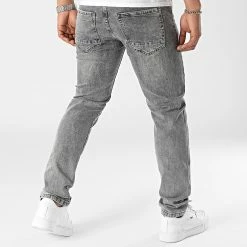 Meilleure affaire ⭐ Jean Regular Fit 0033 Gris Denim de LBO ❤️ -France LBO Soldes Boutique lbo 310748 FAB LBO 1070318 0033 20220519T152208 04