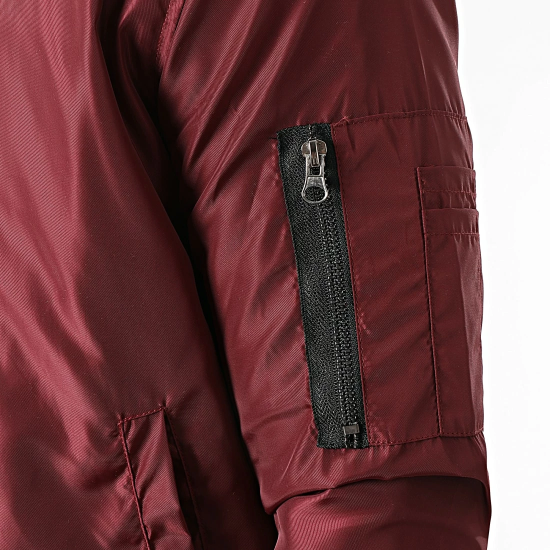 Bon marché 👏 Veste Bomber 0060 Bordeaux de LBO 🎉 4 Bon marché 👏 Veste Bomber 0060 Bordeaux de LBO 🎉 – Image 2