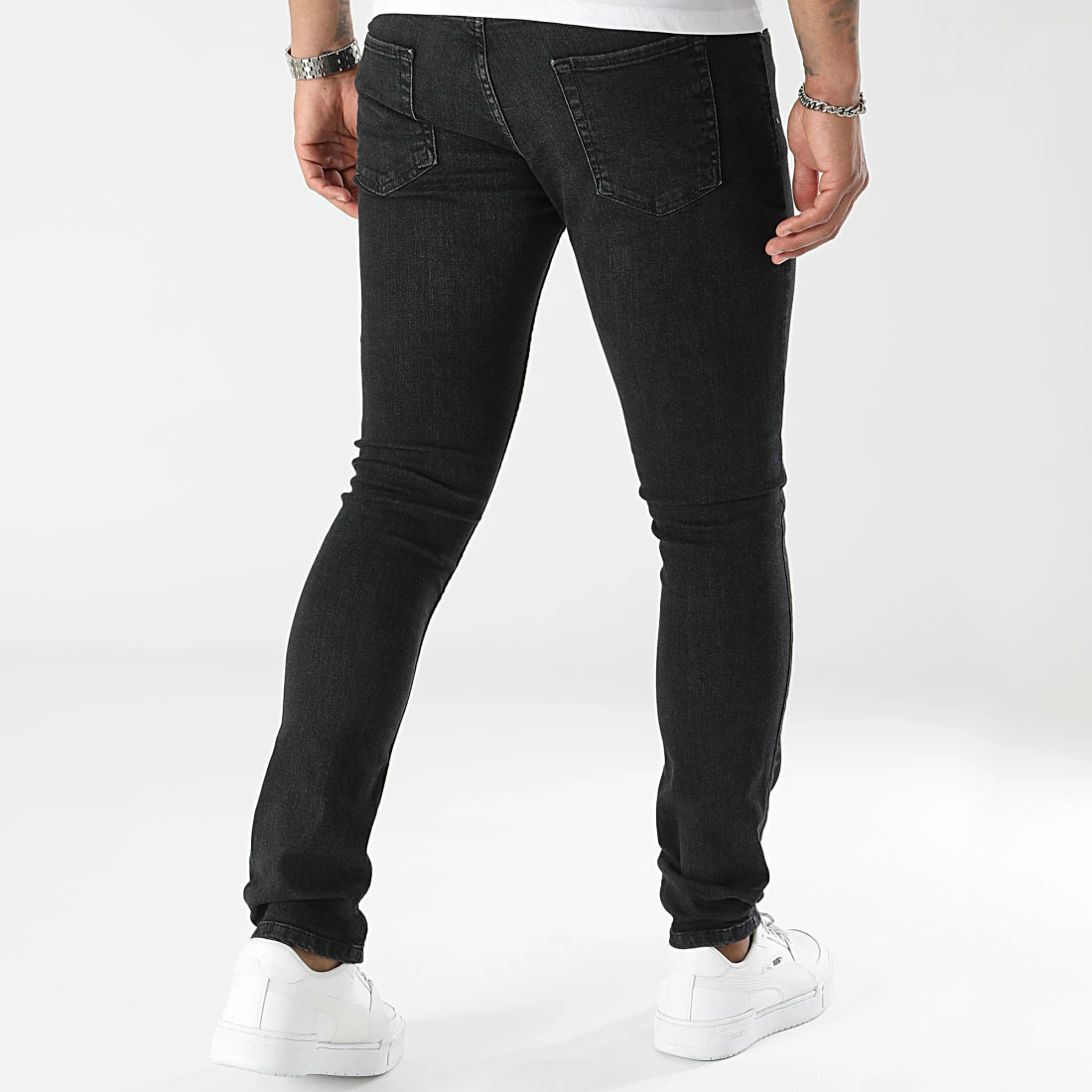 Vente flash 🥰 Jean Slim Fit Avec Déchirures 2081 Denim Noir de LBO 🧨 5 Vente flash 🥰 Jean Slim Fit Avec Déchirures 2081 Denim Noir de LBO 🧨 – Image 3