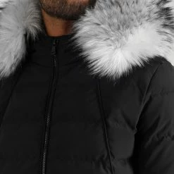 Remise 😍 Doudoune Racer Premium Avec Fourrure Grise 0061 Noir de LBO 🧨 -France LBO Soldes Boutique lbo 314317 LBO 1070510 0061 20221107T090901 02