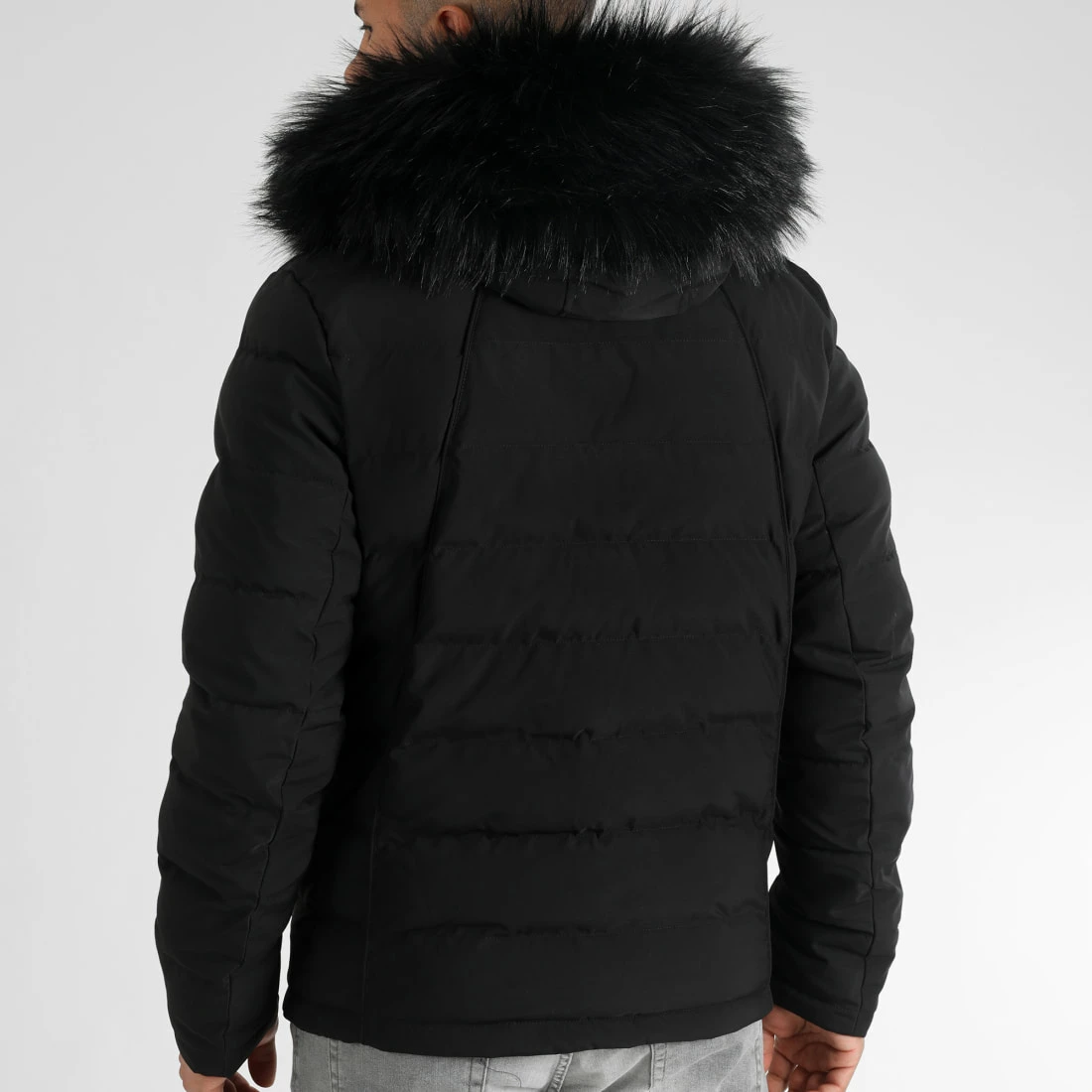 Meilleure vente 🔥 Doudoune Racer Premium Avec Fourrure Noire 0062 Noir de LBO 🤩 6 Meilleure vente 🔥 Doudoune Racer Premium Avec Fourrure Noire 0062 Noir de LBO 🤩 – Image 4