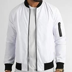 Budget 👏 Veste Bomber 0059 Blanc de LBO 🛒 7 Budget 👏 Veste Bomber 0059 Blanc de LBO 🛒 -France LBO Soldes Boutique lbo 315842 FAB LBO 10701336 0059 20220803T092739 03
