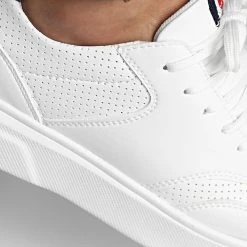 Le moins cher 🎉 Baskets Avec Details Tricolore 2456 Blanc de LBO 😀 -France LBO Soldes Boutique lbo 316355 SHALBO 2456 20220729T141745 03