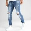 Offres 🌟 Jean Skinny Fit Avec Déchirures 0047 Denim Bleu Medium de LBO ⭐ -France LBO Soldes Boutique lbo 317674 FAB LBO 1070318 0047 20220826T144222 01