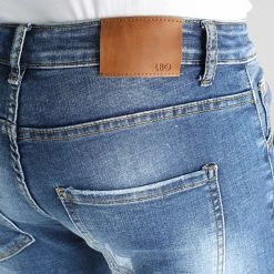 Offres 🌟 Jean Skinny Fit Avec Déchirures 0047 Denim Bleu Medium de LBO ⭐ -France LBO Soldes Boutique lbo 317674 FAB LBO 1070318 0047 20220826T144225 04